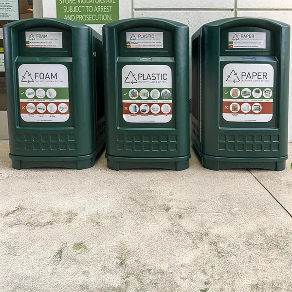 Publix Recycling Bins